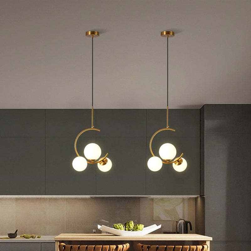 Timeless Style Glass Globe Pendant Light
