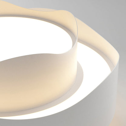 Ambient Glow Flower Pendant Light Art Deco