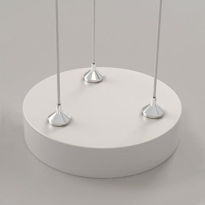 Ambient Glow Flower Pendant Light Art Deco