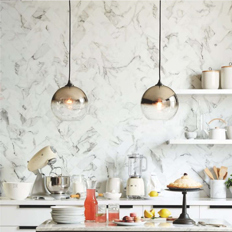 Gentle Gradient Glow Frosted Balloon Pendant Light