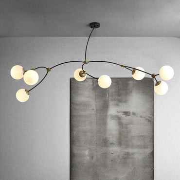 Chandelier Pendant Glass Minimalist For Room Living