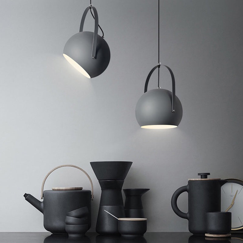 Ambient Bedroom Glow Spherical Art Deco Pendant Light