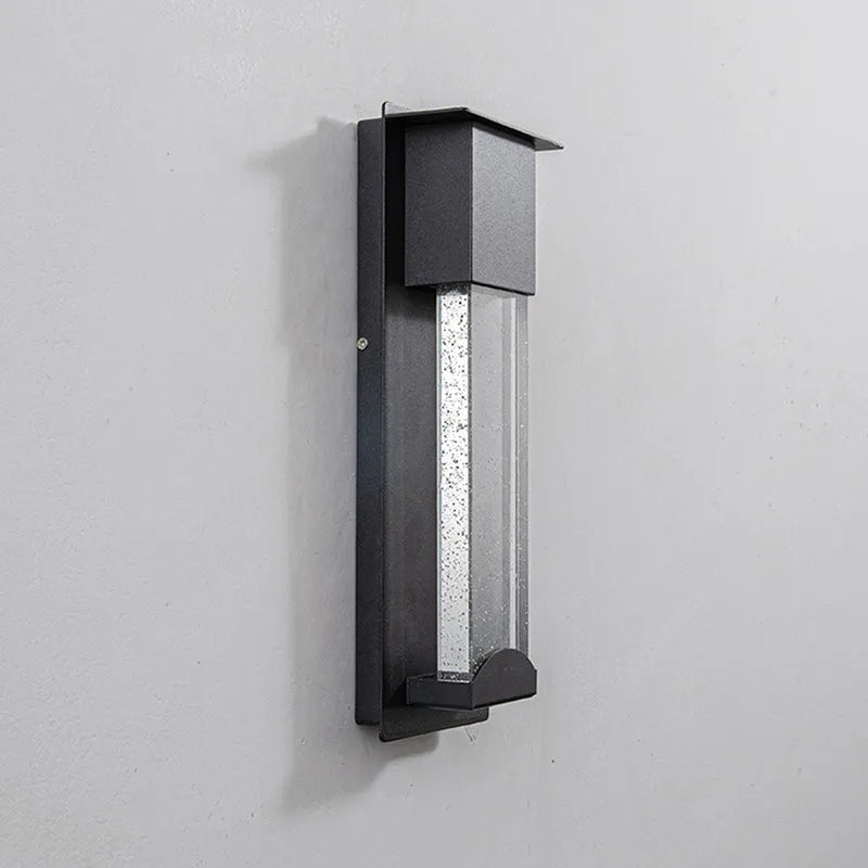 Outdoor Waterproof Wall Light With Sensor Crystal Bubble