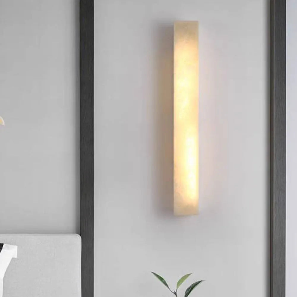 White Hardwired Outdoor Rectangular Wall Light IP65