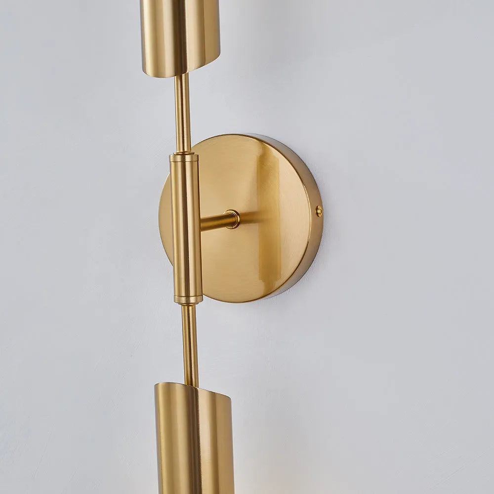Golden Scabbard Wall Light Luxe Double Head