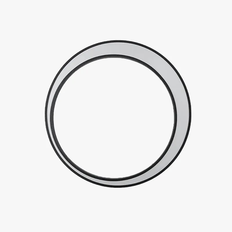 Lunar Glow Outdoor Wall Light Art Deco Ring