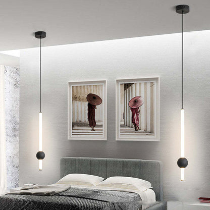 Minimalist Glass Globe Pendant Light For Bedroom By Arisha