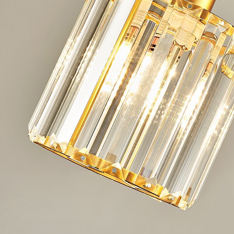 Pendant Light For Ambient Glow Modern Glass Cylinder