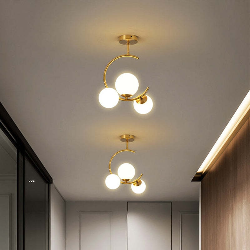 Timeless Style Glass Globe Pendant Light