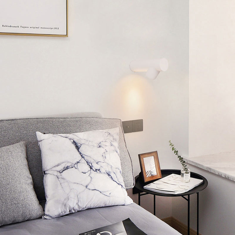 White And Black Contemporary Outdoor Waterproof Wall Light