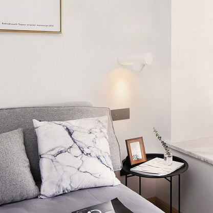 White And Black Contemporary Outdoor Waterproof Wall Light
