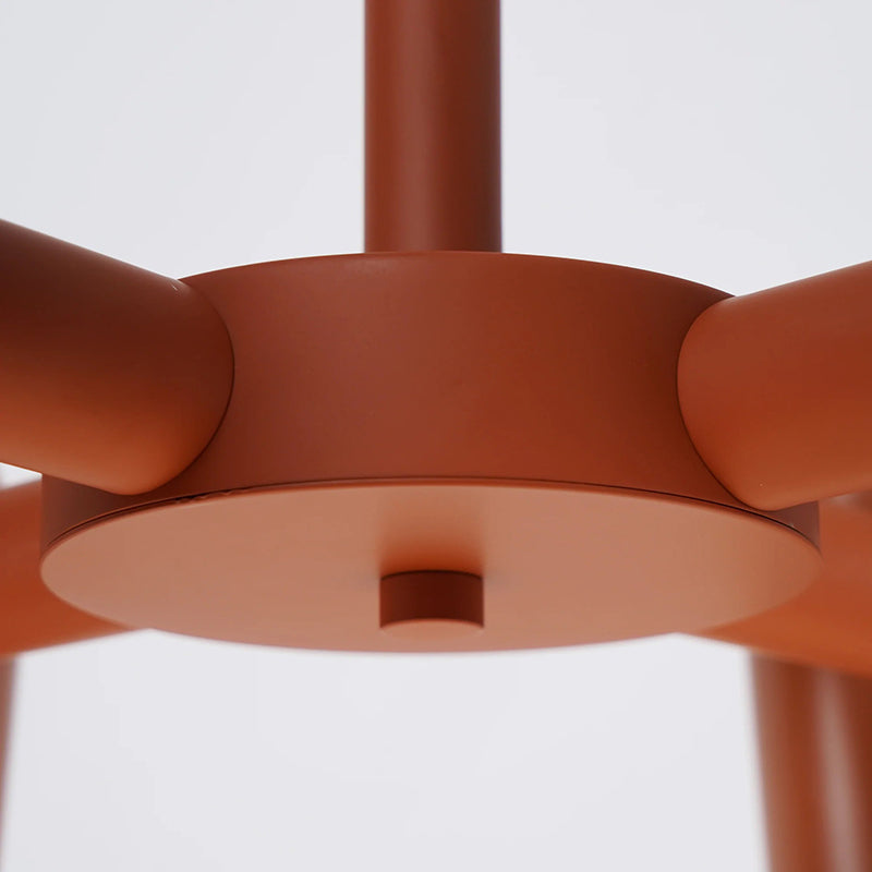Three U-Shaped Arms Modern Linear Pendant Light