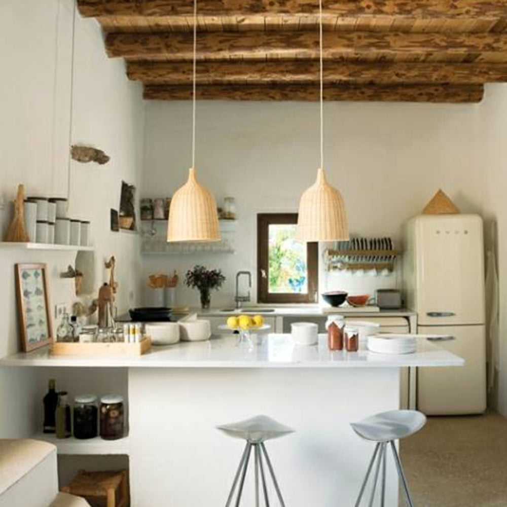 Cozy Ambient Lighting Two Color Pendant Light