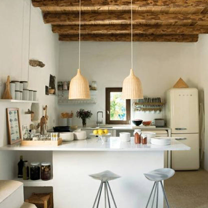 Cozy Ambient Lighting Two Color Pendant Light