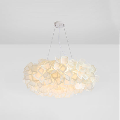 Soft Glow Floral Pendant Light In Six Colors