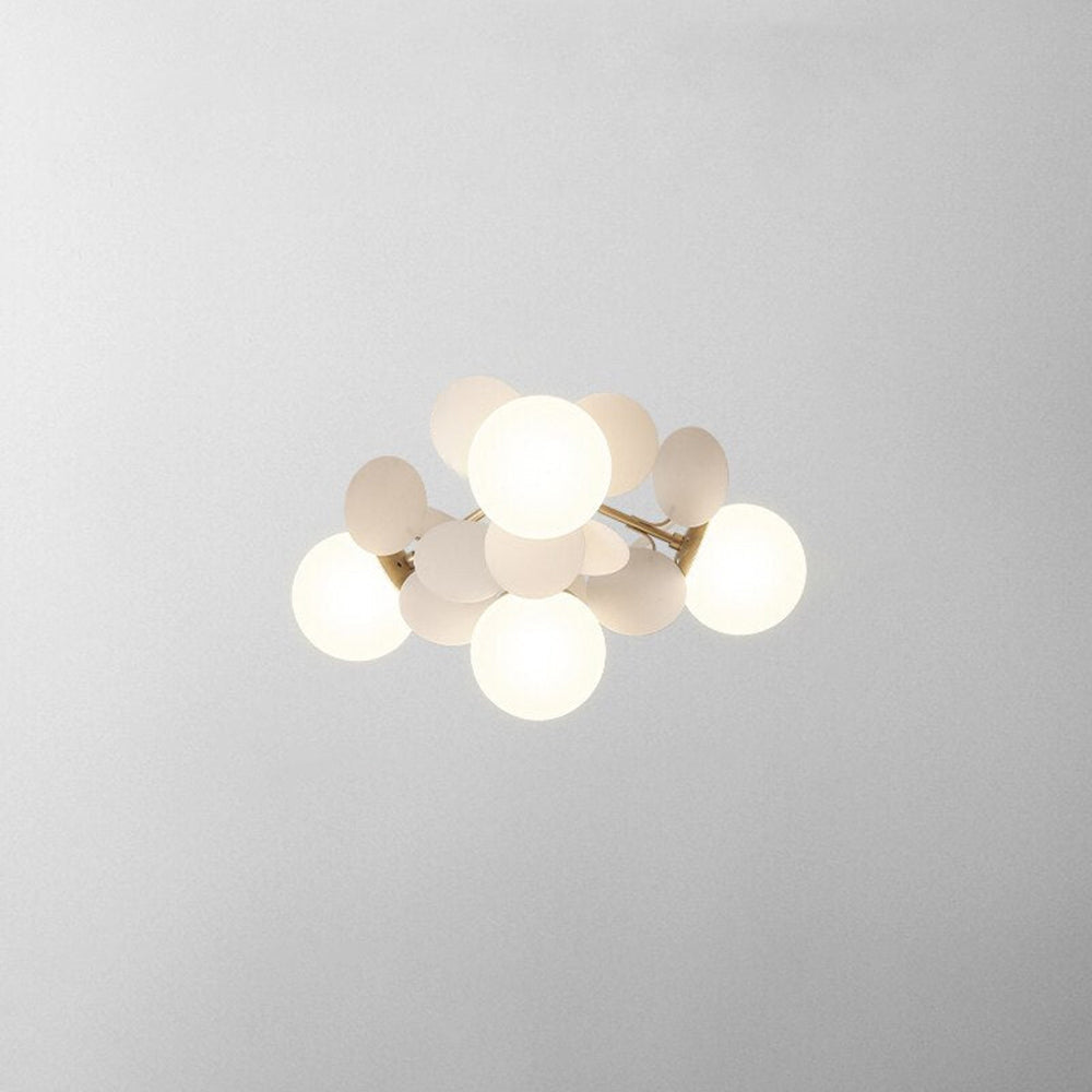 Chandelier Ceiling Floral Branch Multicoloured For Living Room