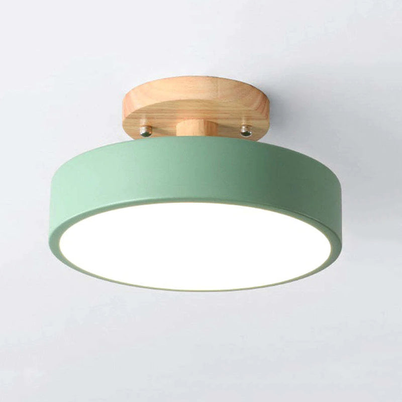 Ceiling Light With 3 Colour Temperatures Round LED Flush Mount