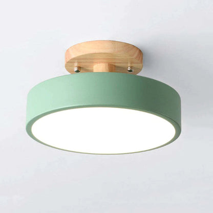Ceiling Light With 3 Colour Temperatures Round LED Flush Mount