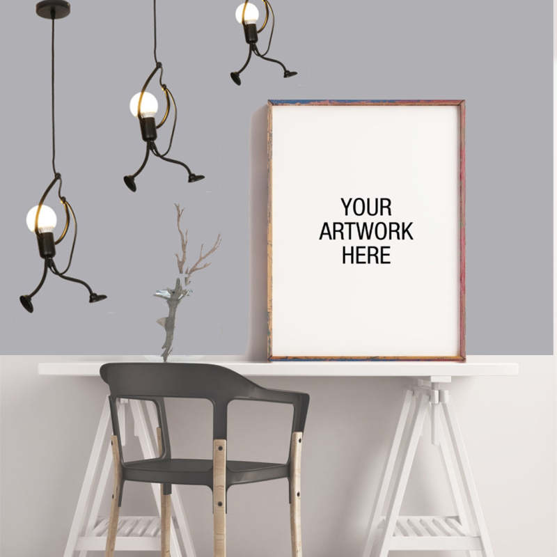 Modern Retro Black Pendant Light For Living Rooms Cozy