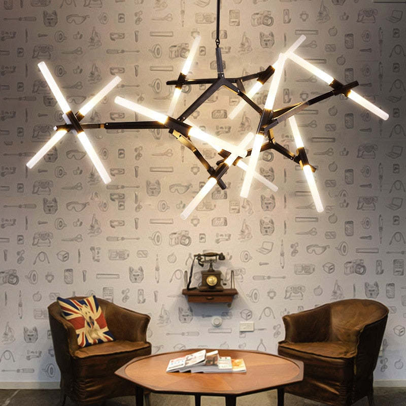 Dual Finishes Rotatable Pendant Light Arisha