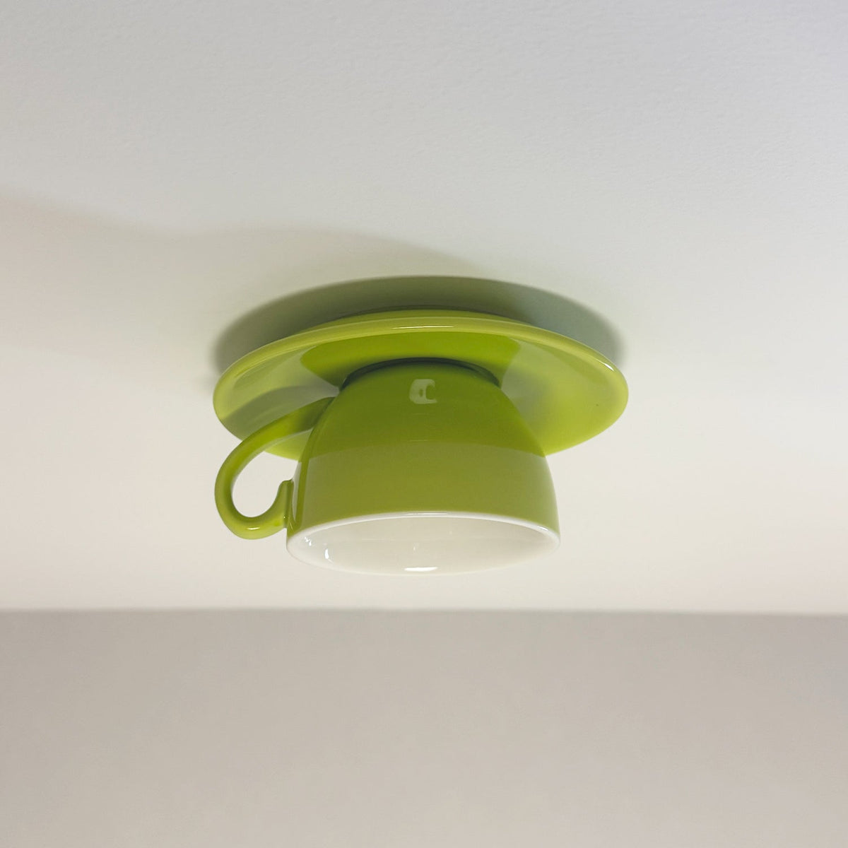 Bedroom And Living Rooms Flush Ceramic Ceiling Light Luna