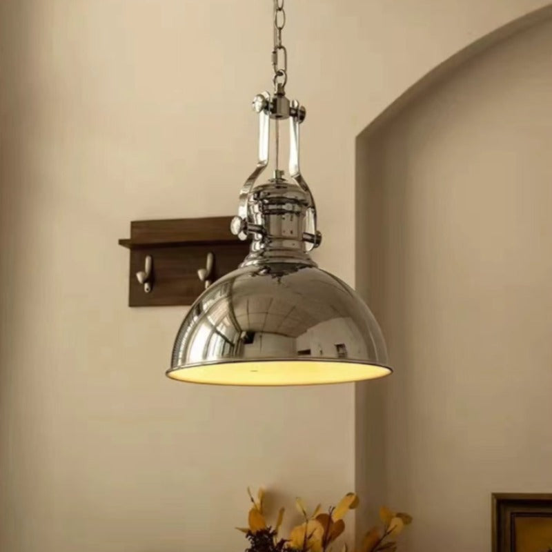 Durable Chrome Finish Industrial LED Pendant Light