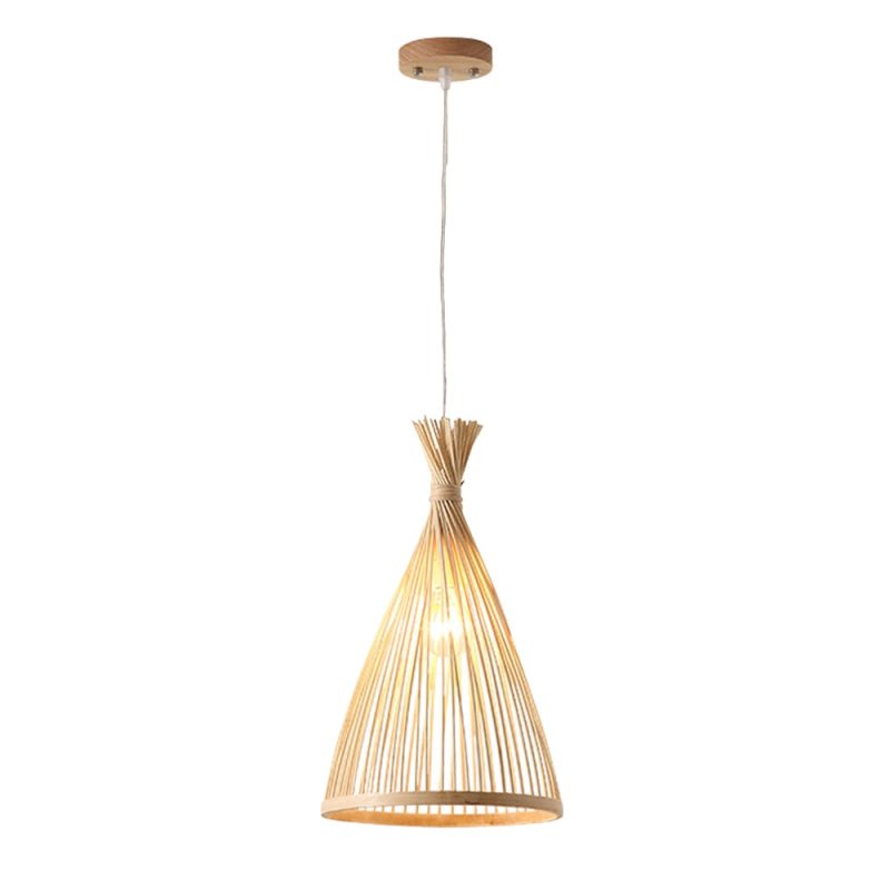 Warm Ambience Handwoven Premium Pendant Light for Rattan