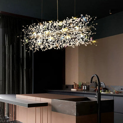 Elegant Dining Ambience Nordic LED Ring Pendant Light