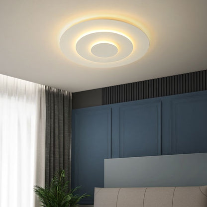 Layered Petal Design Rose Petal Ceiling Light