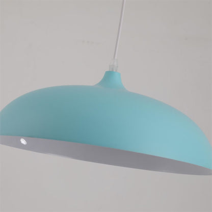 Modern Dining Colorful Dome Pendant Light