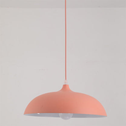 Modern Dining Colorful Dome Pendant Light