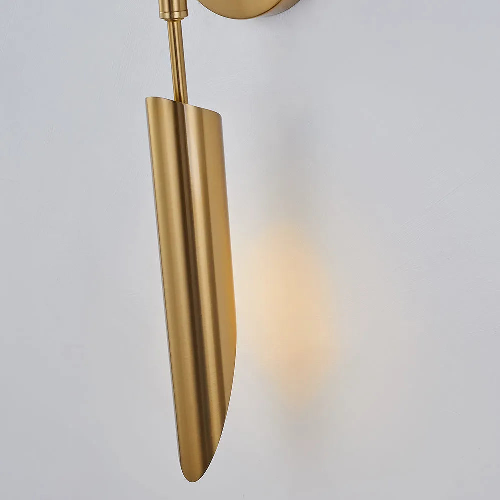 Golden Scabbard Wall Light Luxe Double Head