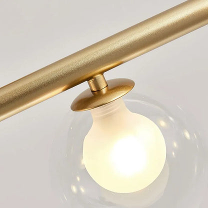 Ambient Dining Illumination Nordic Linear Pendant Light