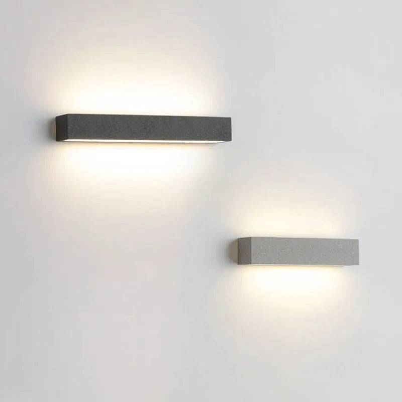 Outdoor Monochrome Led Wall Light For Exterior Use