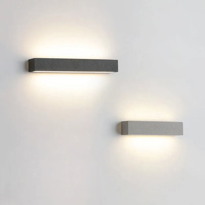Outdoor Monochrome Led Wall Light For Exterior Use