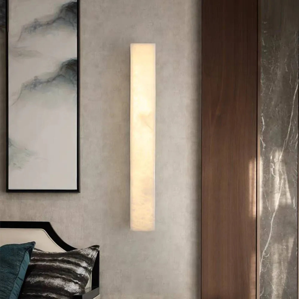 White Hardwired Outdoor Rectangular Wall Light IP65