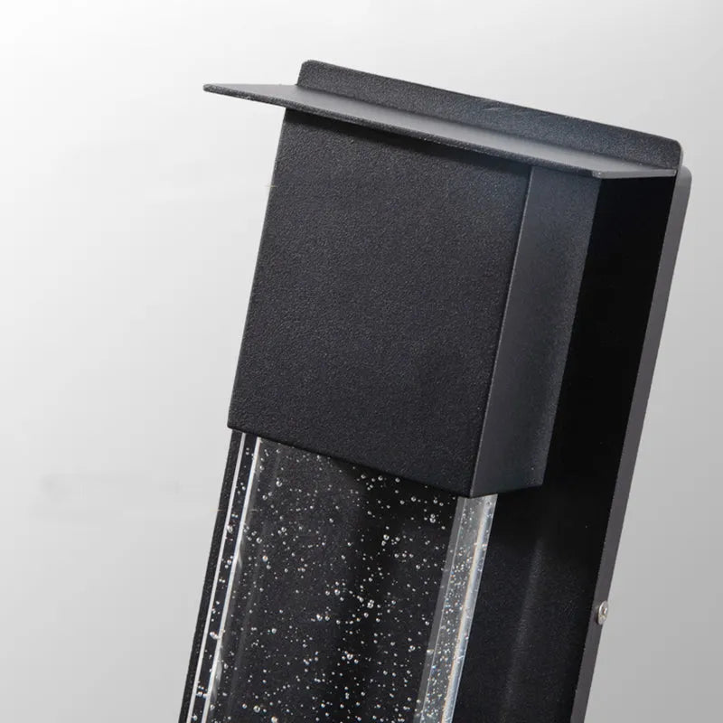 Outdoor Waterproof Wall Light With Sensor Crystal Bubble