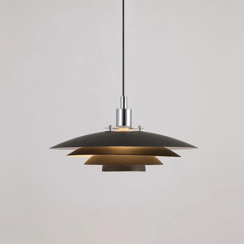 Ambient Dining Disc Shaped Metal Pendant Light