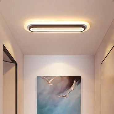 Fixture LED Metal Linear Modern Ceiling Light