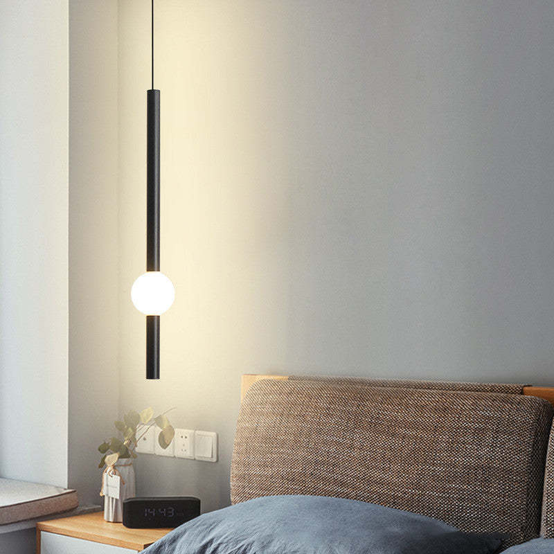 Minimalist Glass Globe Pendant Light For Bedroom By Arisha