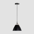 Black White Dimmable Metal Pendant Shaped Frisbee Light