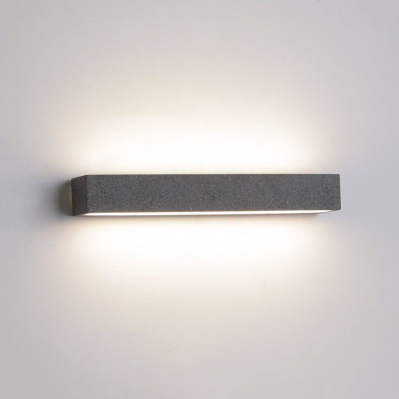 Outdoor Monochrome Led Wall Light For Exterior Use