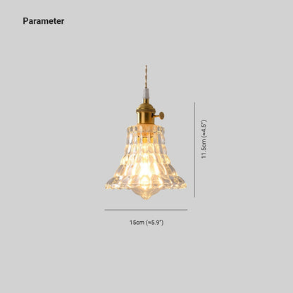 Timeless Elegance Art Deco Brass Glass Pendant Light