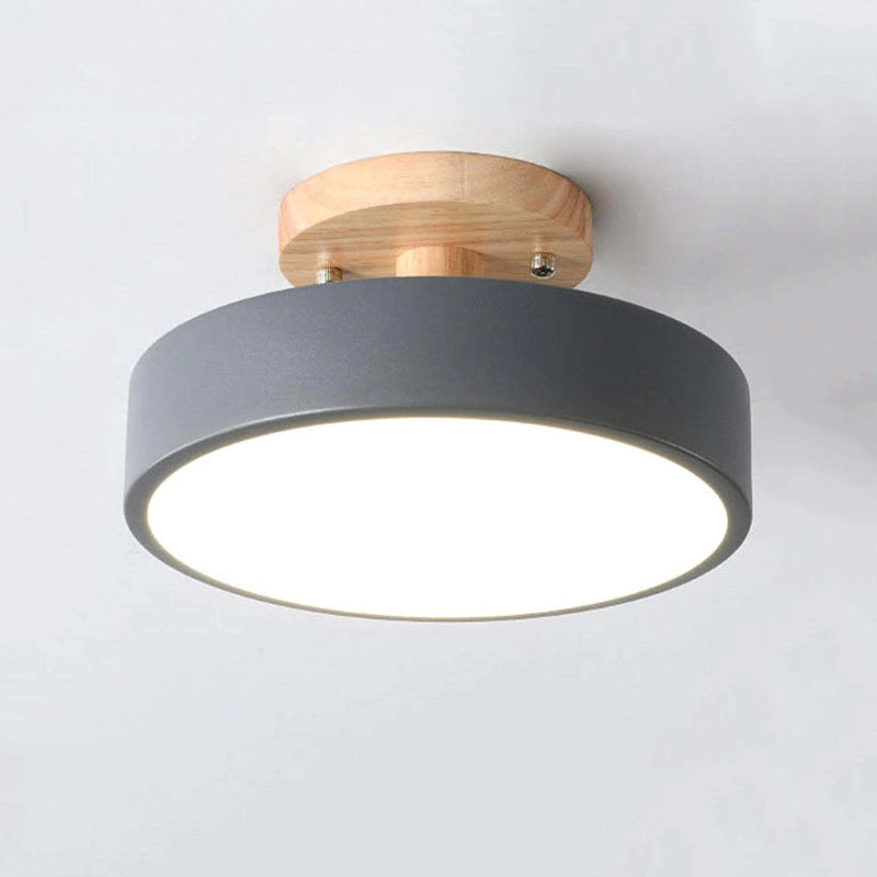 Ceiling Light With 3 Colour Temperatures Round LED Flush Mount