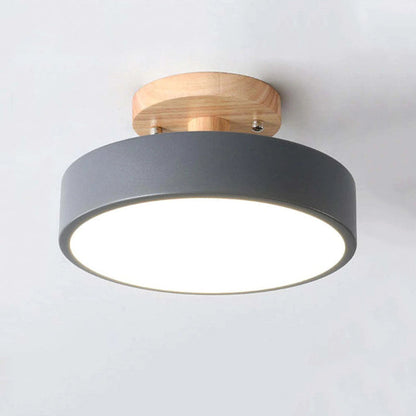 Ceiling Light With 3 Colour Temperatures Round LED Flush Mount