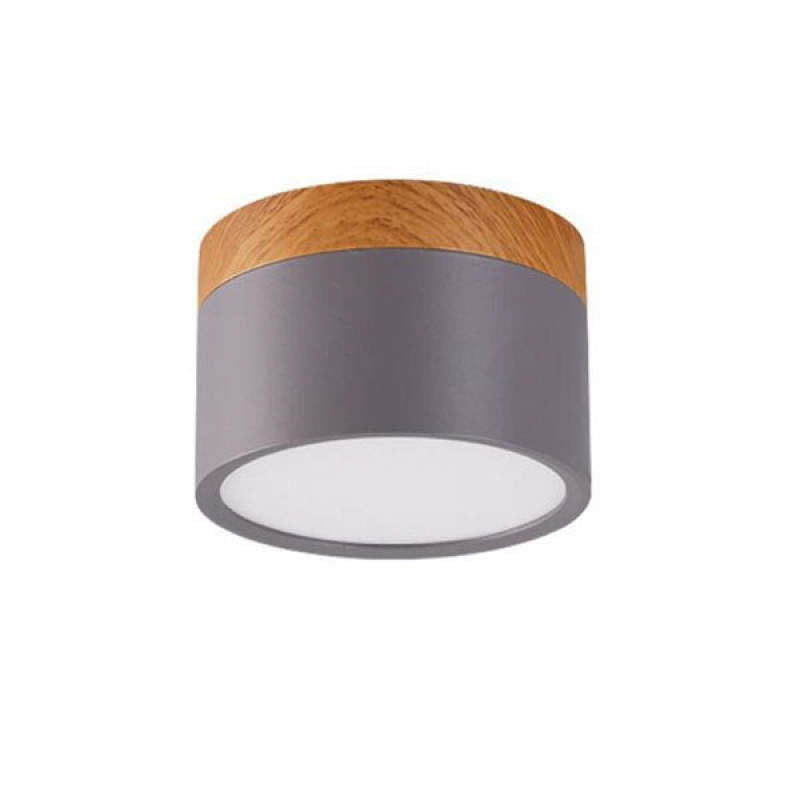 Metal Cylindrical Contemporary Flush Mount Ceiling Light Colours