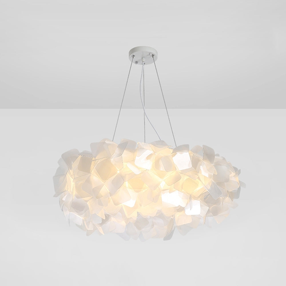 Soft Glow Floral Pendant Light In Six Colors