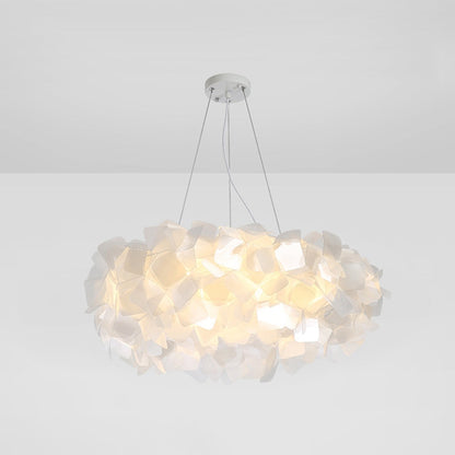 Soft Glow Floral Pendant Light In Six Colors