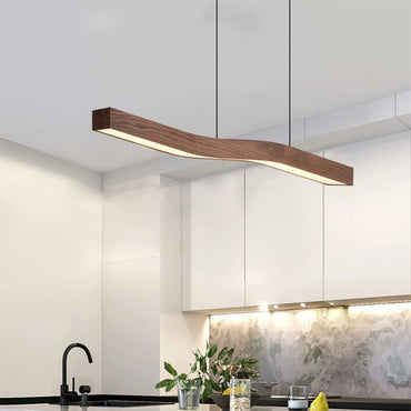 Wood Pendant Nordic Light Ambience Warm With