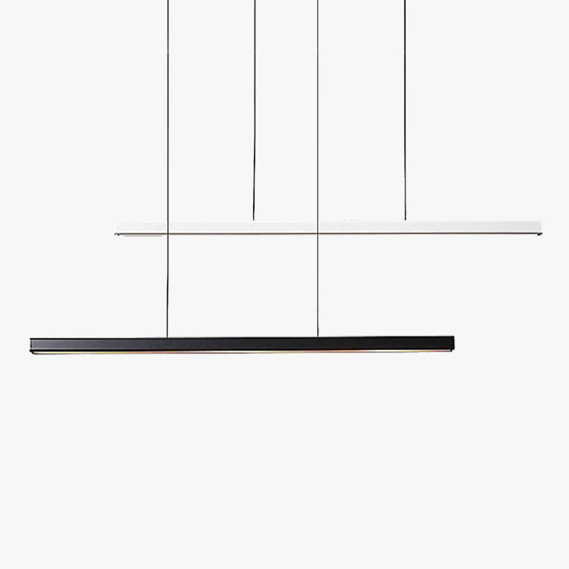 Pendant Light Linear Monochrome Dimmable For Room Dining